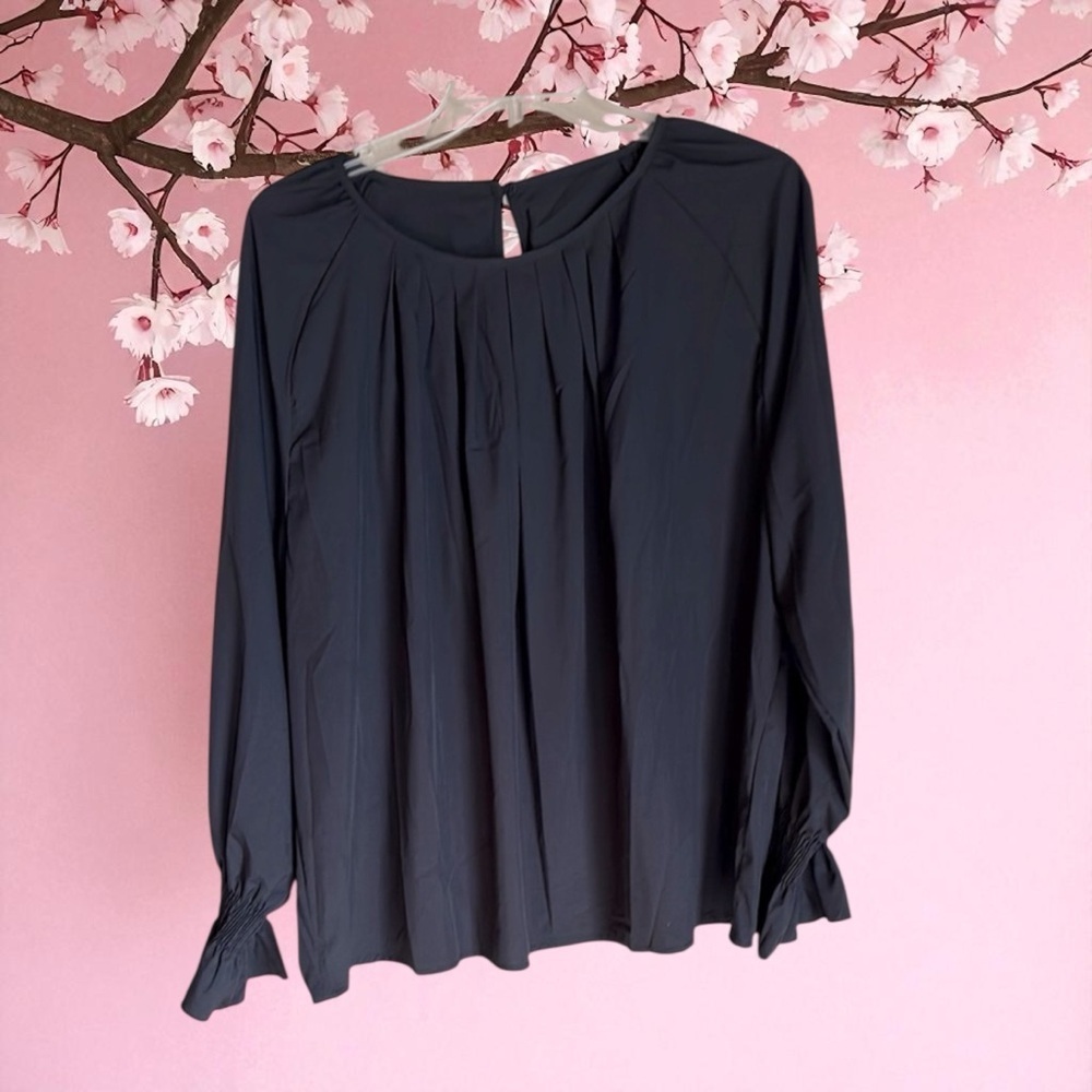 Elegant Black Women's Top